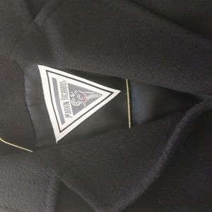 100% Black Cashmere Marvin Richards Long Coat